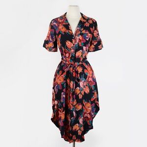 Anthropologie Tulip Print Shirtdress XS